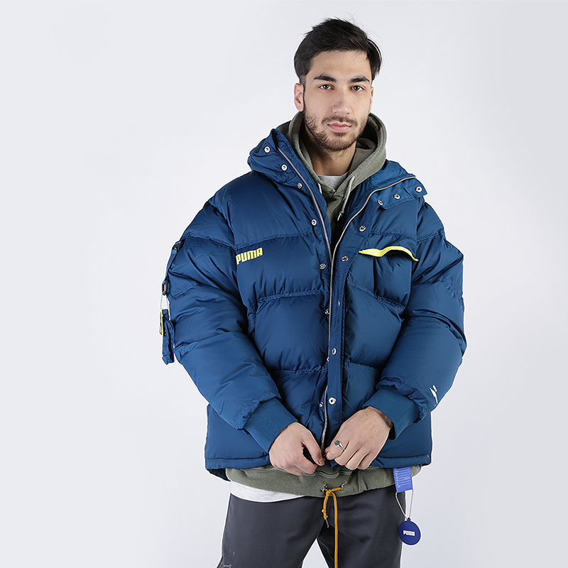 мужская синяя куртка PUMA x Ader Down Puffer 59553460 - цена, описание, фото 6